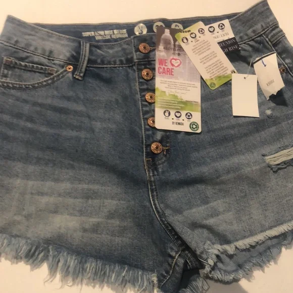 Rewash super high wedge button fly shorts - Picture 13 of 13